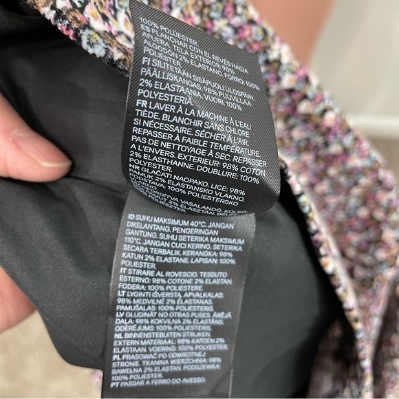 NWT H&M Ditsy Floral Print Corduroy Jumper Dress Size MEDIUM - Picture 7 of 9